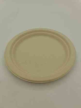 Тарелка бумажная круглая 160мм бежевая  D-7  (50 шт) Харьков