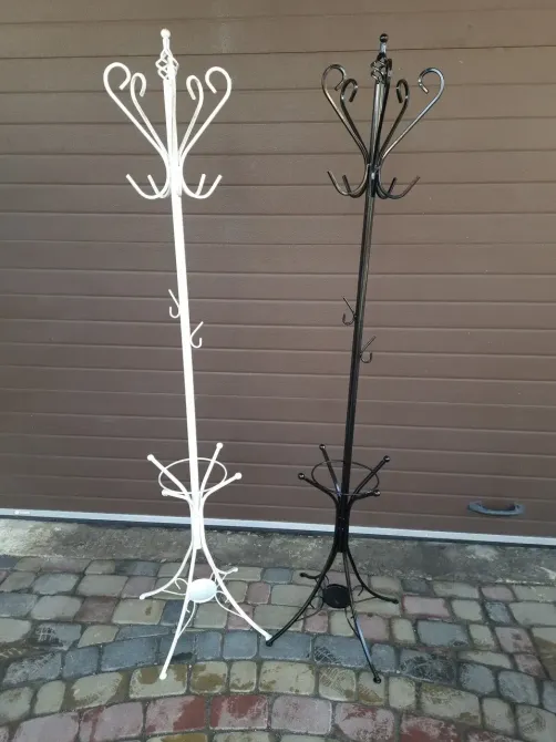 Кована вішалка стійка підлогова для одягу M-083 для одягу Б3914 Бежевий Київ - фото 4