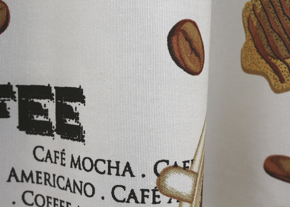 Комплект готових фото-штор VR-Textil Coffee-House № 1497ш Різнобарвний 100х270 см 2 шт (31-983) Київ - фото 7