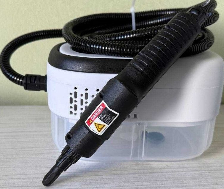 Мощный пароочиститель отпариватель 2500 вт 8 насадок / Пароочисник. Киев - изображение 7