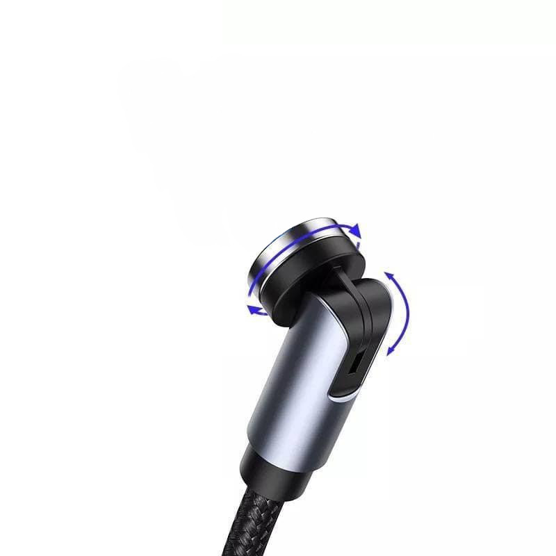 Магнітний зарядний кабель UGreen 540 Degree без наконечника (Чорний, 1м) Николаев - изображение 2