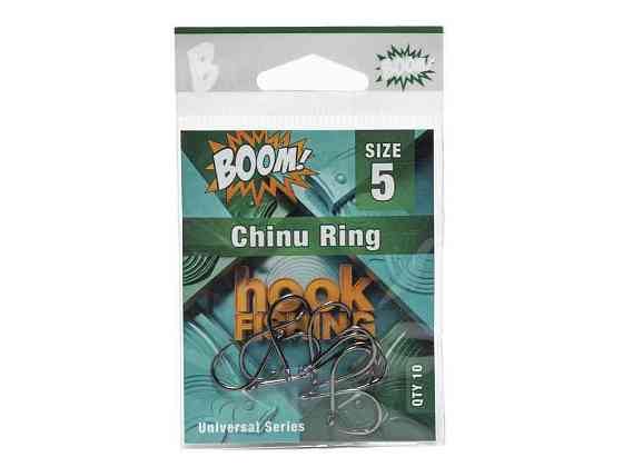 Гачок для мирної риби Chinu Ring №5 (10 шт/уп) (BN) ТМ BOOM Київ