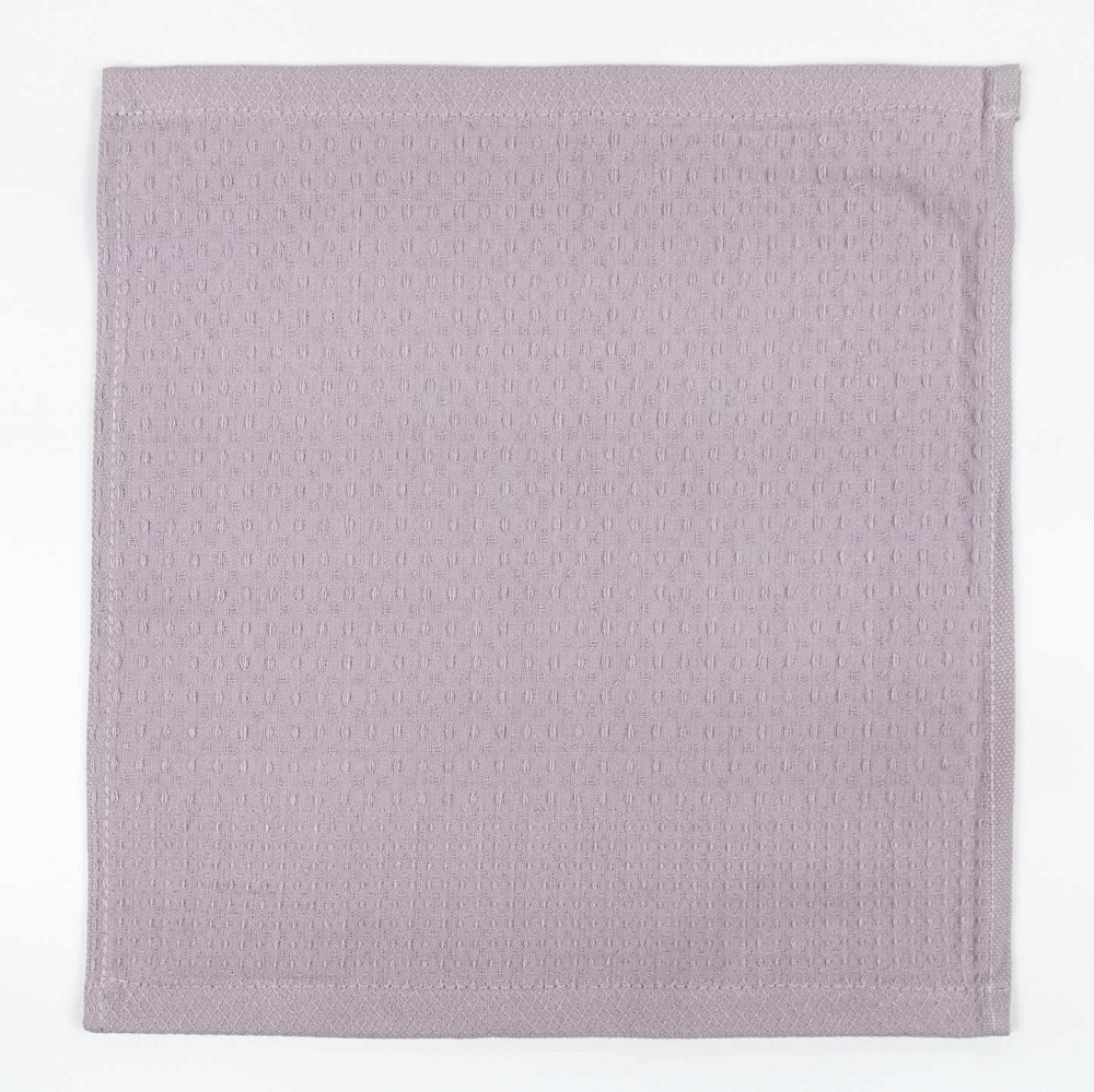 Вафельний рушник для кухні YouStar 30х30 см 220г/м2 (Попелястий) Суми - фото 1