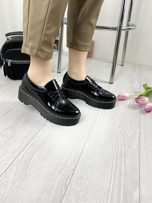 Liya Туфлі жіночі LIYA 505 чорні (весна-осінь, шкіра лакована) (3033) Коломия - фото 4