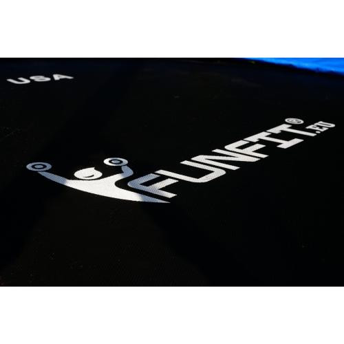 Батут Funfit 8ft (252см) синій з зовнішньою сіткою Київ - фото 4