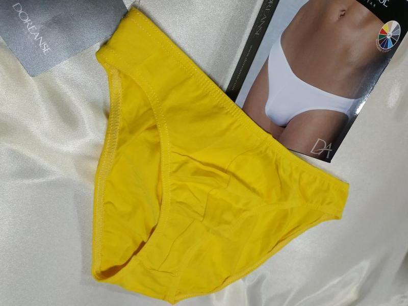 Чоловічі труси-сліпи doreanse 1281 доренс жовтого кольору XXL Славута - фото 1