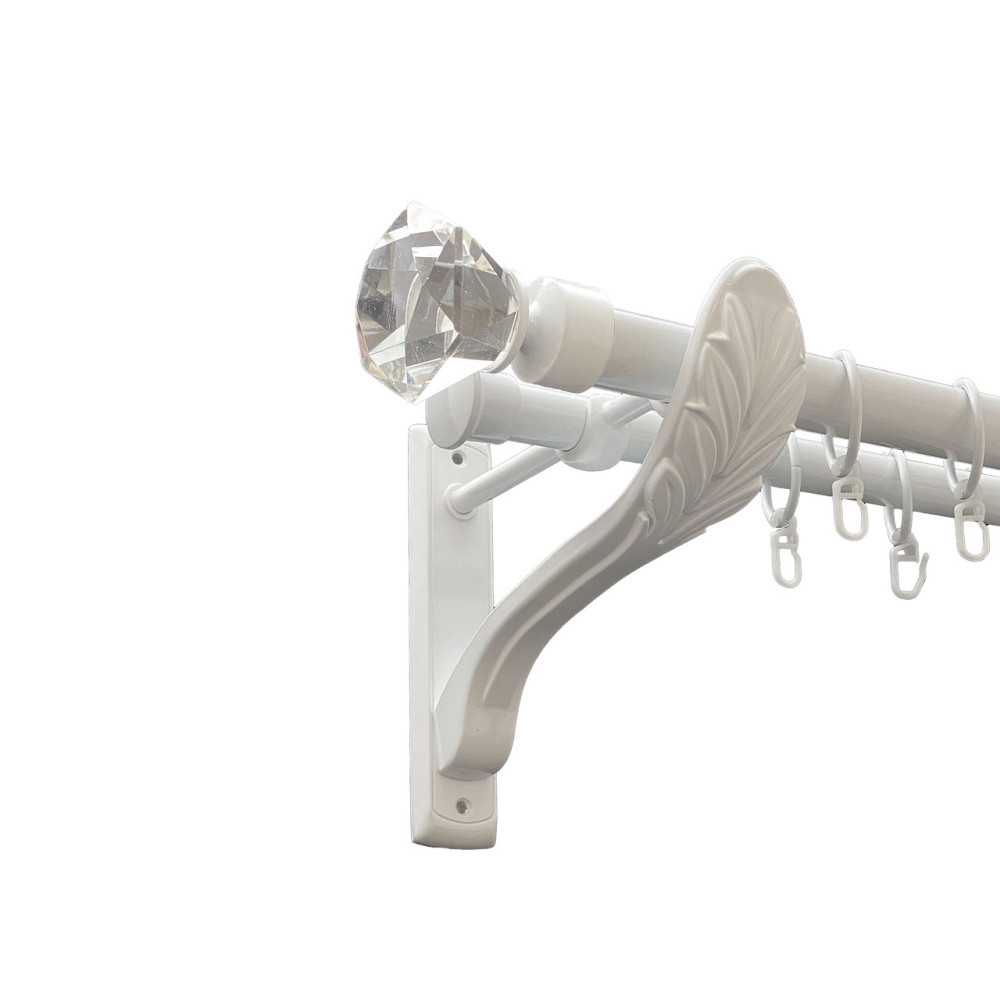 Карниз Orvit Спектралія металевий дворядний ретро Арктіс 25\19 мм 300 см (00-00010481) Львів - фото 1