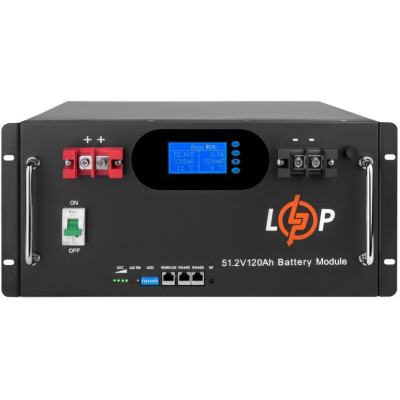 Батарея LiFePo4 LogicPower 51.2V - 120Ah (6000Wh) (30385) Винница - изображение 1