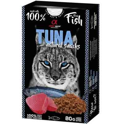 Ласощі для котів Alpha Spirit Cat Tuna Natural Snacks з тунцем 80 г (8436586311803) Вінниця