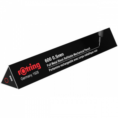 Карандаш механический Rotring Drawing ROTRING 600 Black PCL 0,5 (R1904443) Винница - изображение 7