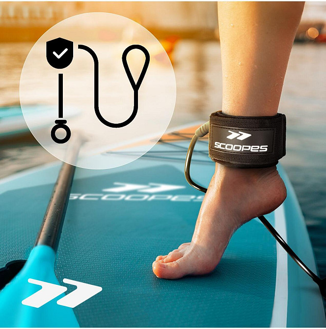 SUP-дошка 350 см надувна з веслом, сидінням, насосом і повним набором аксесуарів Scoopes (Velo 350) Нововолинськ - фото 9