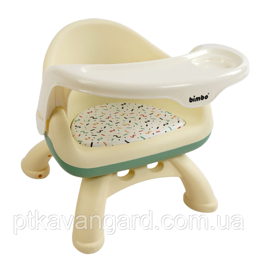 Дитячий стілець 2в1 "Bimbo" BM-91788 пластиковий, м яка сидушка, бежевий Хмельницький