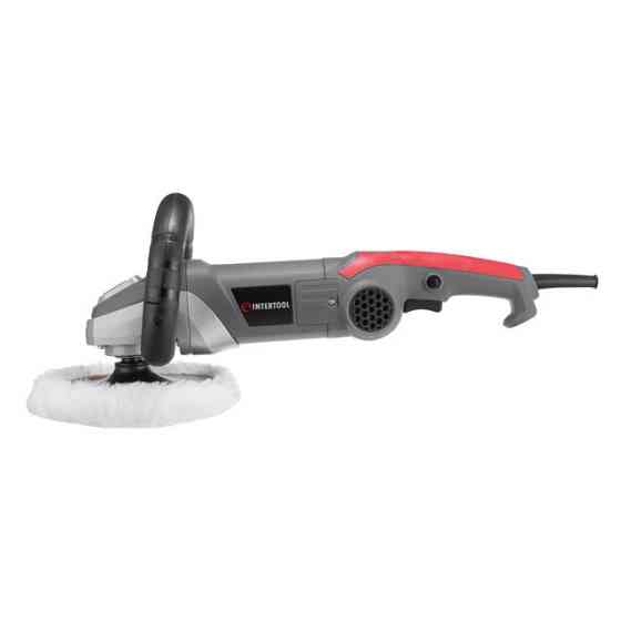 Машина полірувальна, 1,4 кВт, 1000-3000 об/хв, 180 мм INTERTOOL DT-0280 Київ