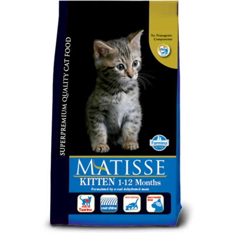 Сухий корм Farmina Matisse Kitten для кошенят, вагітних та годуючих кішок, з куркою, 10 кг Київ - фото 1
