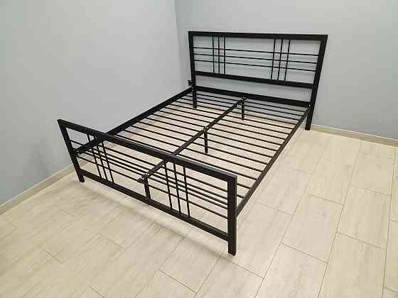 Двуспальная металлическая кровать Дамаск от ТМ Теnero 160х190, Каркас метал расстояние 8 см., 2 ящика Харьков