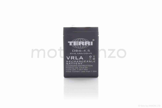 Акумулятор 6V 4.5A AGM 70-45-100mm Мукачево