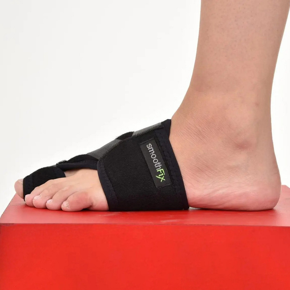 Бандаж вальгусный ночной для большого пальца ноги HV30, бандаж при вальгусной деформации на правую ногу Каменец-Подольский - изображение 1