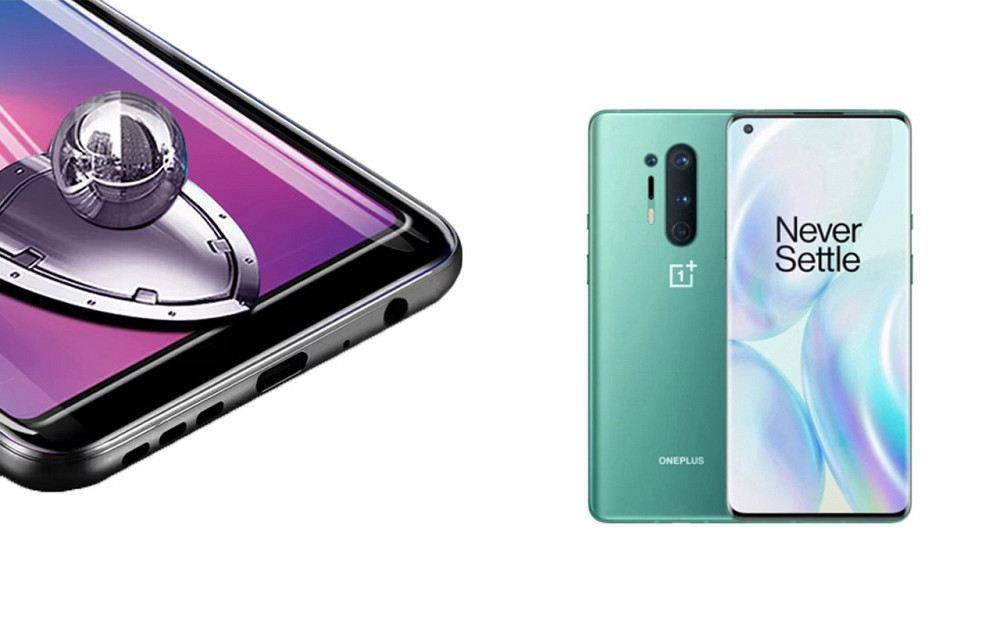 Захисне скло DefenzoGlass для OnePlus 8 Pro – подвійна міцність Київ - фото 1