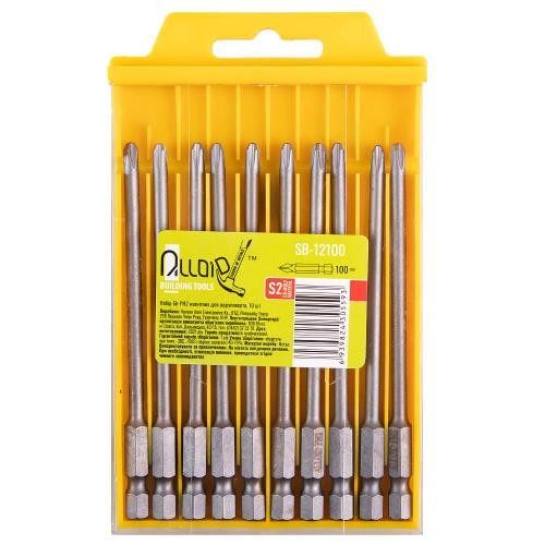 Alloid. Набір біт магнітних для шуруповерта PH2 100мм, S2 (10шт) Одесса - изображение 2