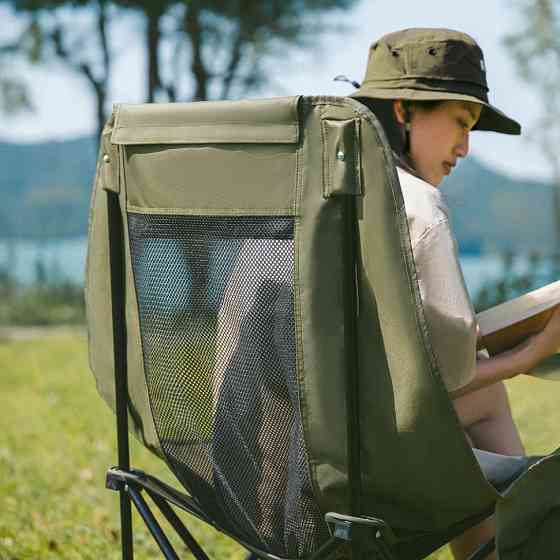 Стул складной Naturehike Sea Star 002 CNK2550JJ019, углеродистая сталь, масло Киев