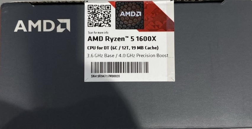 Процесор Ryzen 5 1600X 3,6 ГГц. Київ - фото 6