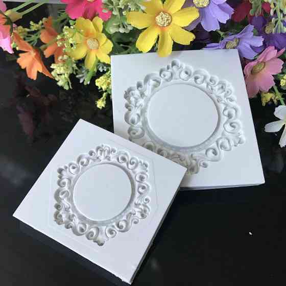 Молд силиконовый Рамки 2 штуки серый Киев