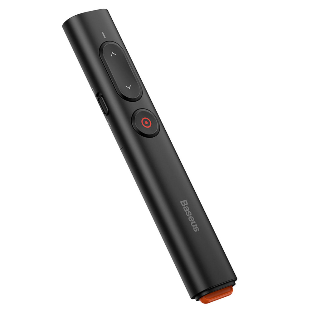Лазерна указка Baseus Orange Dot PPT wireless Presenter (Youth) Black Київ - фото 1