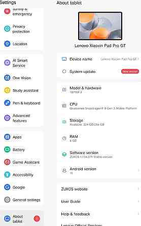 Lenovo Yoga Tab / Xiaoxin Pad Pro GT 8/128 і 8/256 WI-FI TB710FU. Харьков