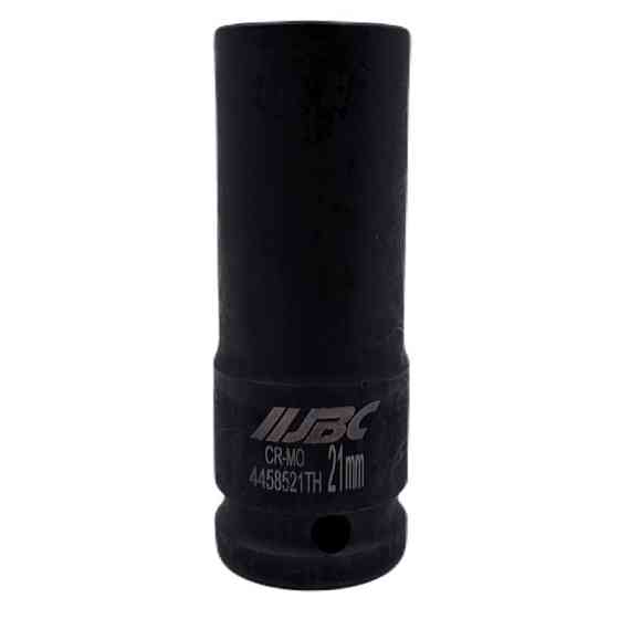 Головка ударна тонкостінна 1/2" 21 мм, 6 г, L = 85 мм для колісних гайок JBC-4458521TH Одеса