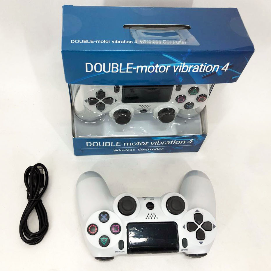 Джойстик DOUBLESHOCK для PS 4, бездротовий ігровий геймпад PS4/PC акумуляторний джойстик. Колір білий FD-39 Івано-Франківськ - фото 6