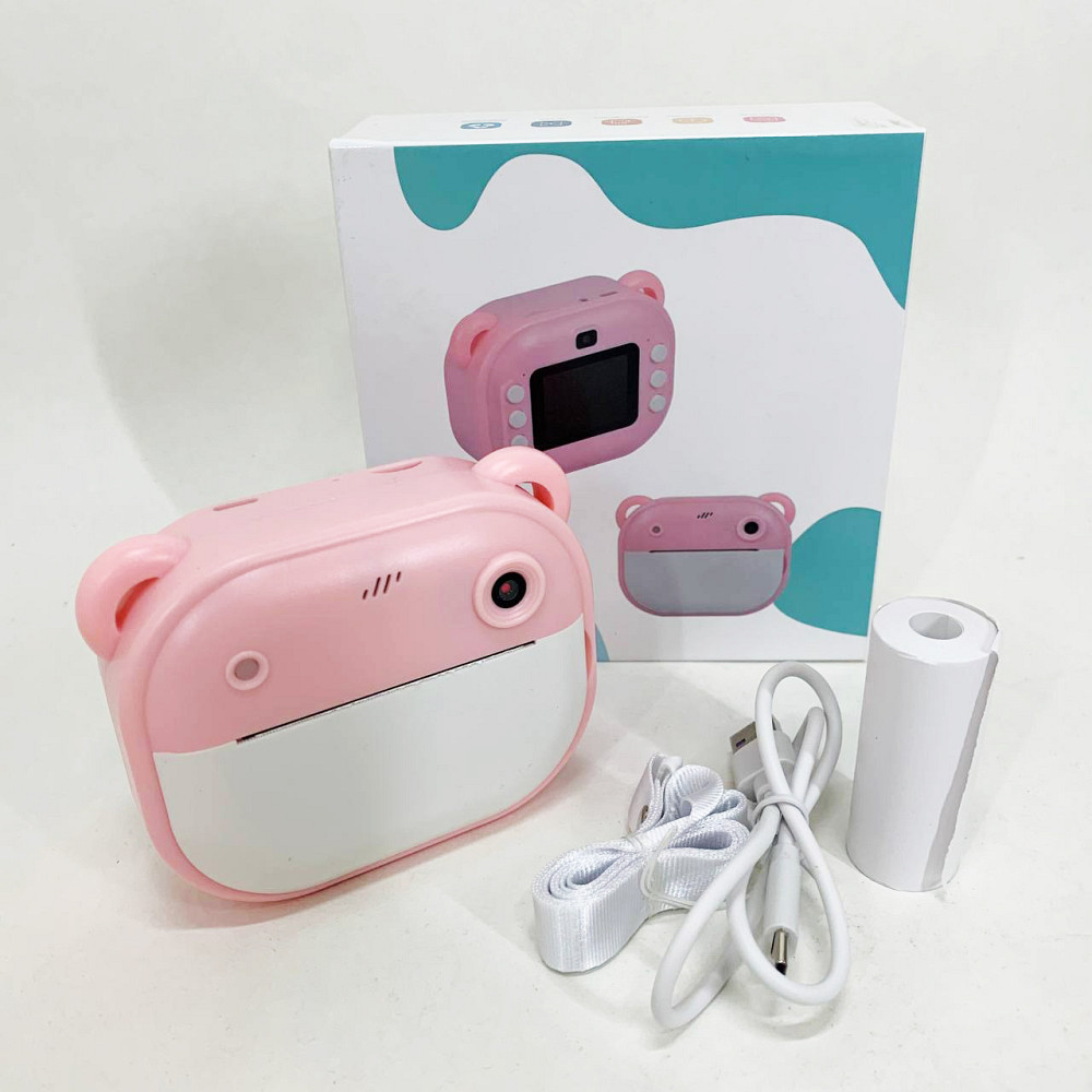 Фотоаппарат для детей с встроенным принтером, Детский фотоаппарат мгновенной печати с термобумагой EK-21 Львов - изображение 10