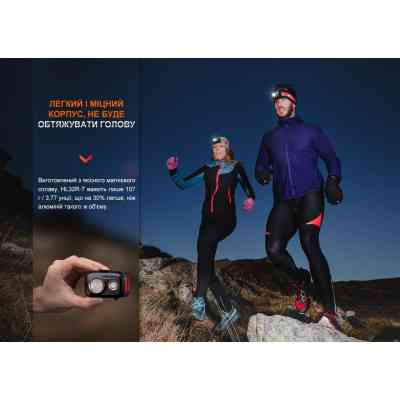 Ліхтар Fenix HL32R-T Black (HL32R-TBK) Вінниця