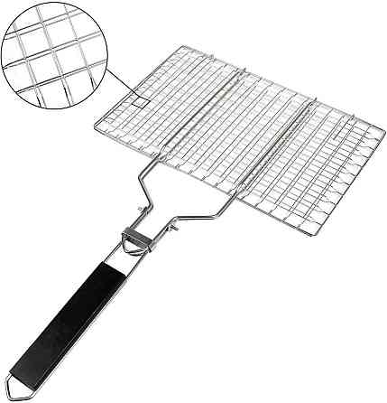 Решетка гриль с складной ручкой 32*22 см GRILLI 777113 Код: 012287 Ровно