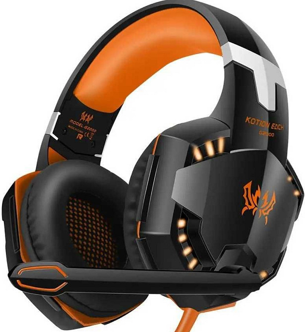 Игровые наушники Kotion Each G2000 с микрофоном и подсветкой. Харків - фото 5