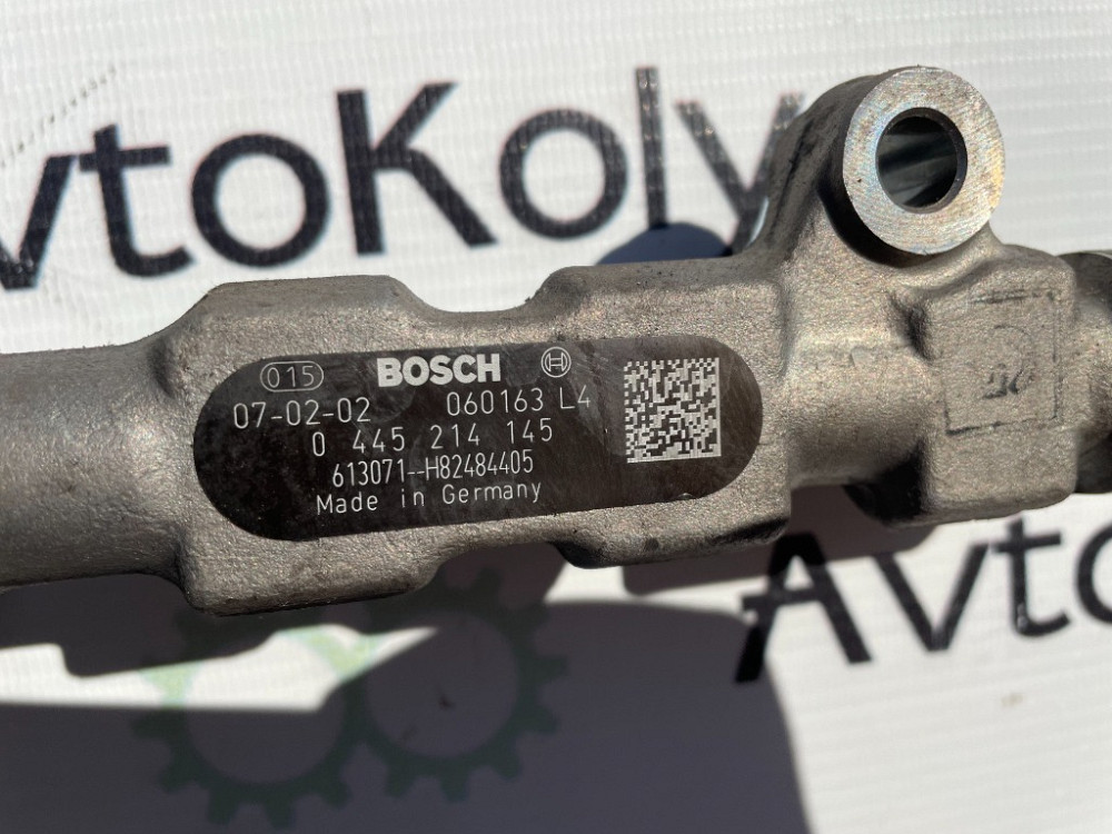 Паливна рейка (рампа форсунок) Nissan Interstar 2.5 dci 2003-2010 (0445214145) Ковель - фото 3