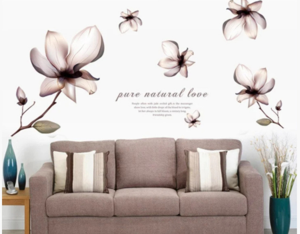 Наклейка декоративная на стену Цветы Киев - изображение 7