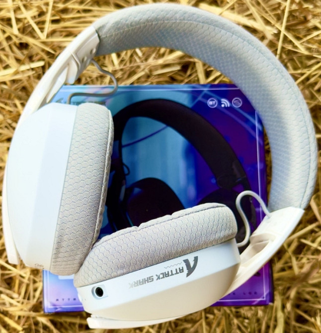 Навушники Attack Shark L80— бездротова ігрова гарнітура. Харьков - изображение 4