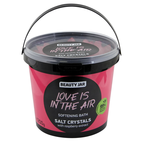 Кристали соляні для ванни Love is in the air Beauty Jar 1200 г Вінниця