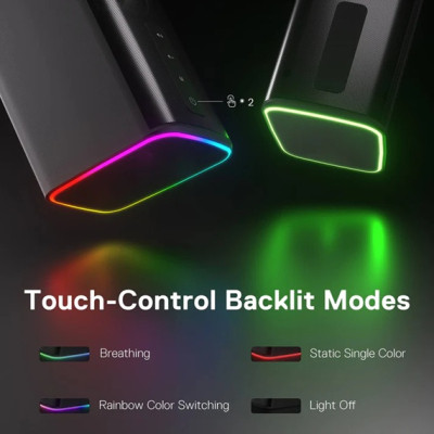 Акустическая система Redragon Connie GS814 RGB Bluetooth Black (71987) Винница - изображение 2