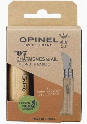 Кухонный Нож складной для каштанов и чеснока Opinel No.7 (002360) Нержавеющая сталь Нововолынск - изображение 5