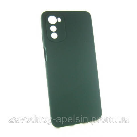 Motorola Moto E32 Силіконовий чохол Захист камери (зелений) Одеса - фото 1