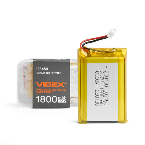 Акумулятор B103450 Li-pol 1800 mAh Videx Житомир - изображение 1