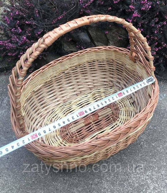Кошик на паску плетений з лози Київ - фото 3