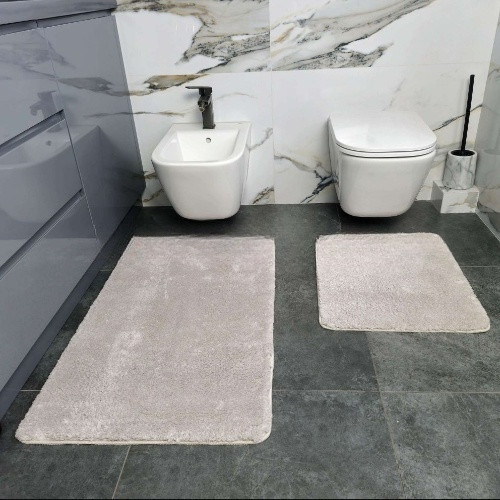 Килимок універсальний для підлоги Комфорт 60*50см світло-сірий Дариана Житомир - фото 3