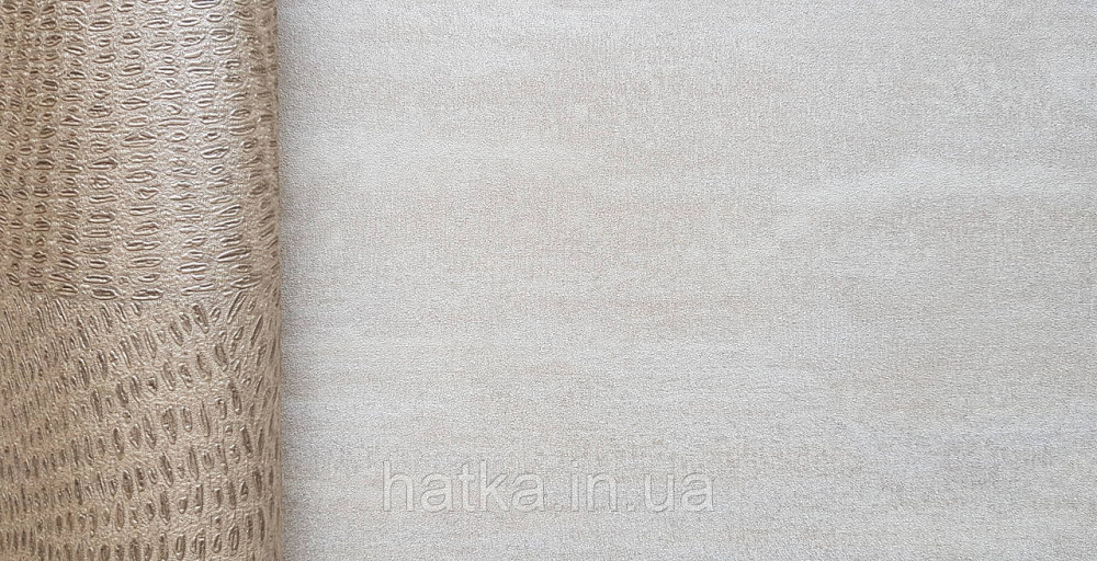 Обои виниловые на флизелиновой основе Rasch Ascona 1.06х10 абстракция волны полосы песочные бежевые глянцевые Киев - изображение 2