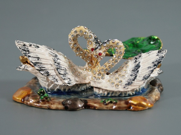 Фігурка метал "Два лебеді" Київ - фото 1