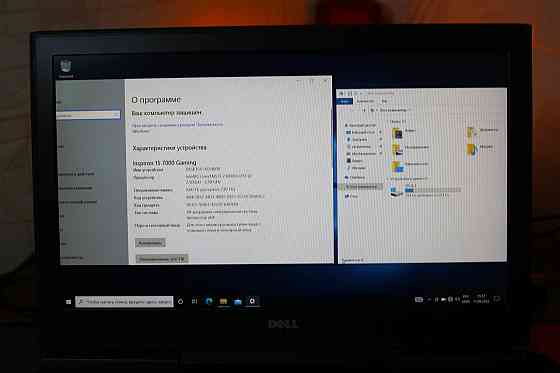 Игровой ноутбук Dell Inspiron 15 7000 Full HD i5-7300HQ / 8 gb / Ssd 256 gb NVMe Идеальное состояние Б\У Киев