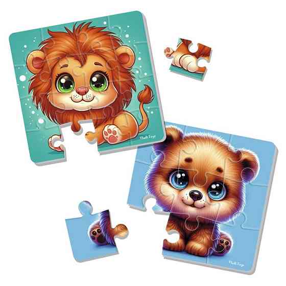 Детский мягкий пазл 