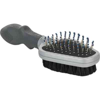 Фурминатор для животных FURminator Двухсторонняя щетка для собак и кошек 21 х 6.5 х 3.5 см (4048422141310) Винница