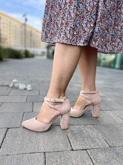 SANTINI Босоніжки жіночі SANTINI 953589-22 пудра (літо, замша натуральна) (3844) Коломыя - изображение 10